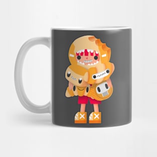 Doodle Boy DONUT FACE Mug